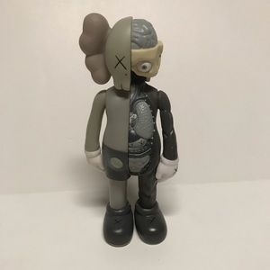 Kaws 8” Companion Figure Grey Open New with Box